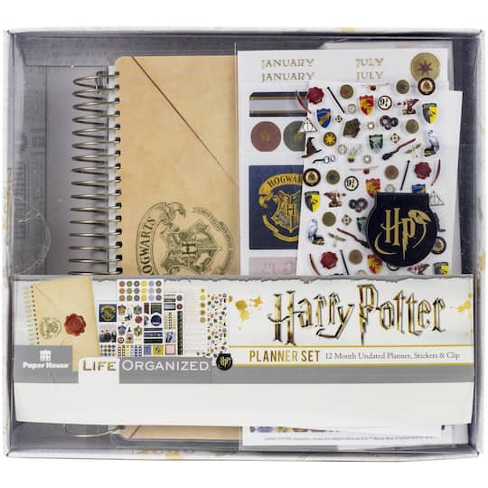 Paper House&#xAE; Life Organized&#x2122; Harry Potter 12-Month Mini Planner Set